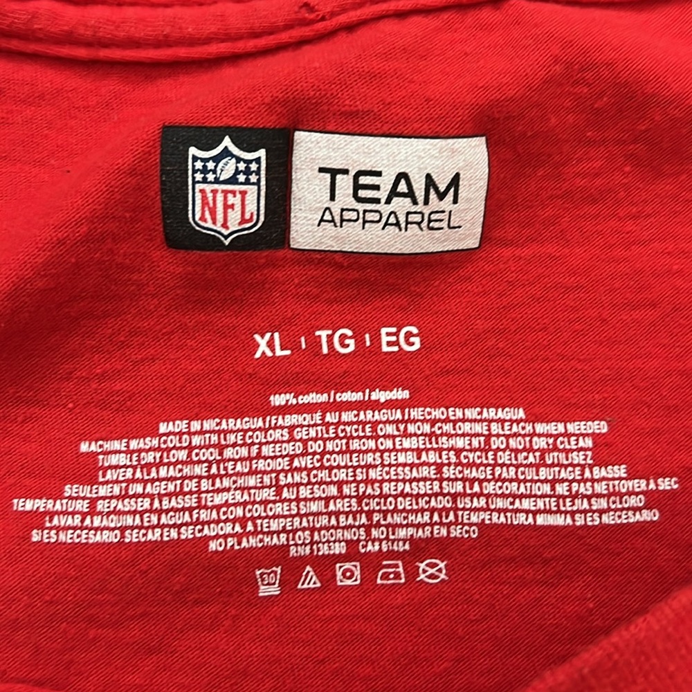 NFL Kansan City Chiefs Super Bowl LIV Miami Bound‎ 100% Cotton Ted T-Shirt XL - Picture 3 of 7